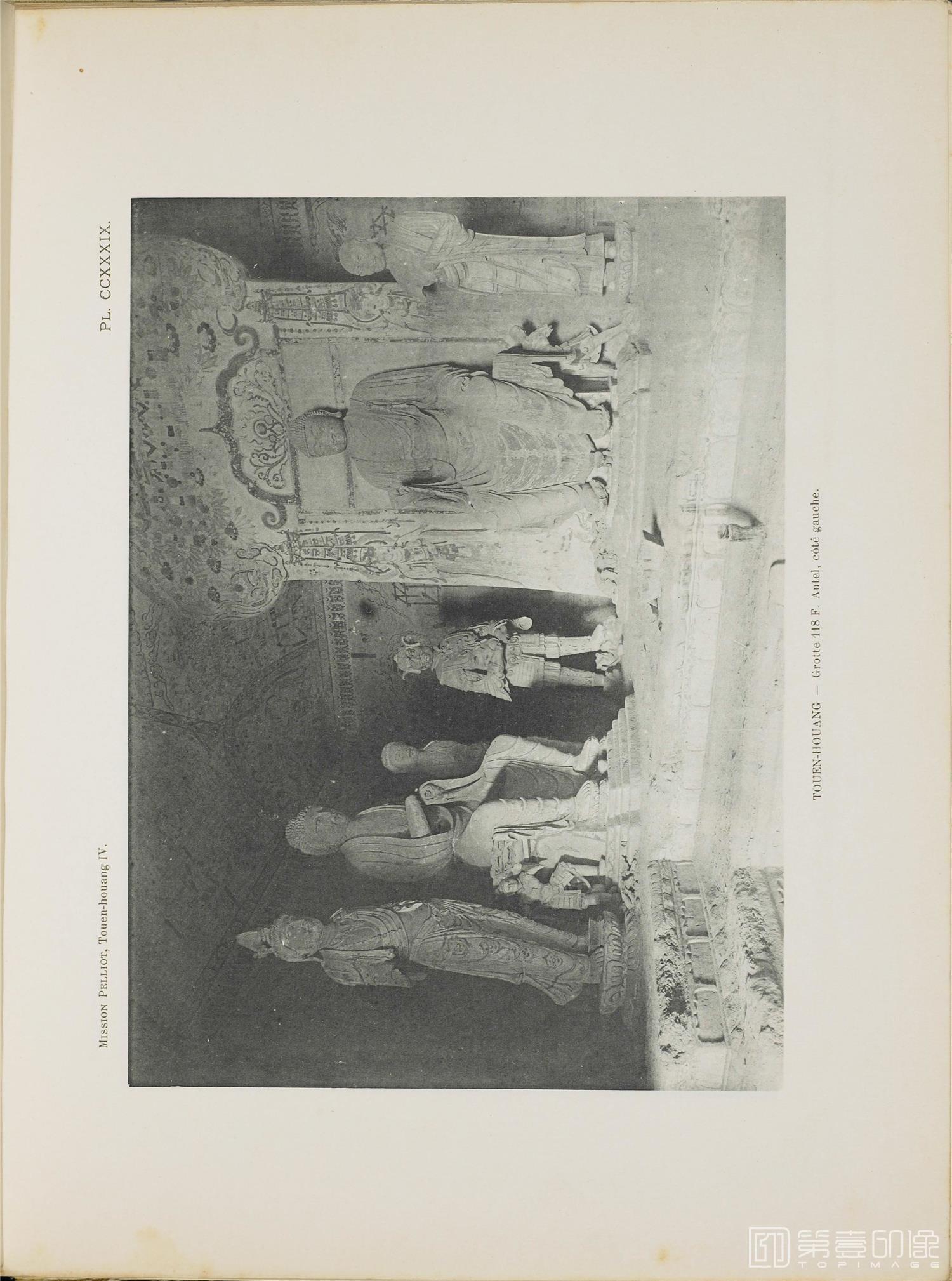 摄影-敦煌石窟.Les grottes de Touen-Houang.六册.伯希和著.By.Paul Pelliot.1920至1924年出版-290