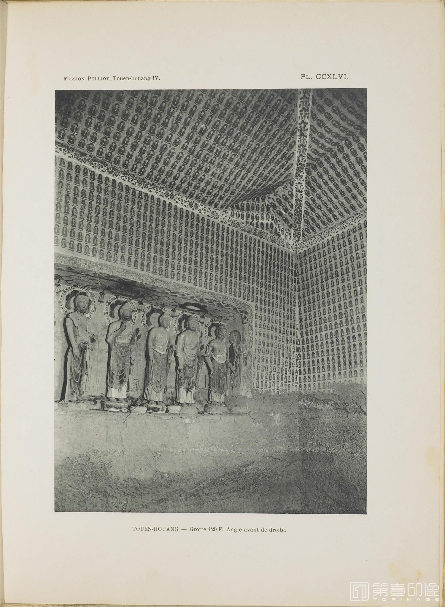 摄影-敦煌石窟.Les grottes de Touen-Houang.六册.伯希和著.By.Paul Pelliot.1920至1924年出版-297