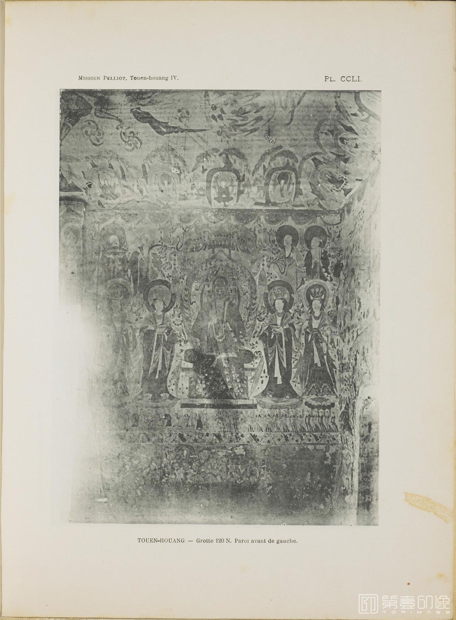 摄影-敦煌石窟.Les grottes de Touen-Houang.六册.伯希和著.By.Paul Pelliot.1920至1924年出版-302