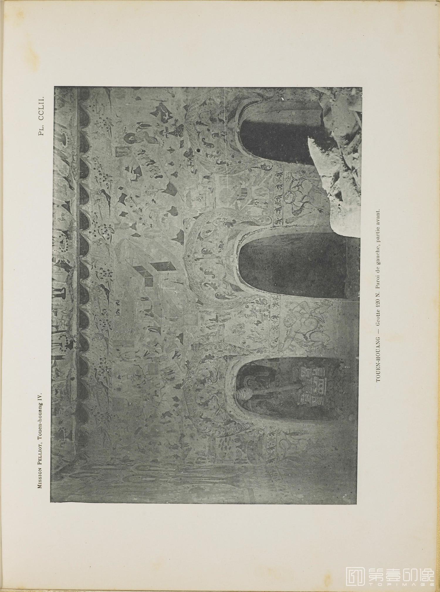 摄影-敦煌石窟.Les grottes de Touen-Houang.六册.伯希和著.By.Paul Pelliot.1920至1924年出版-303