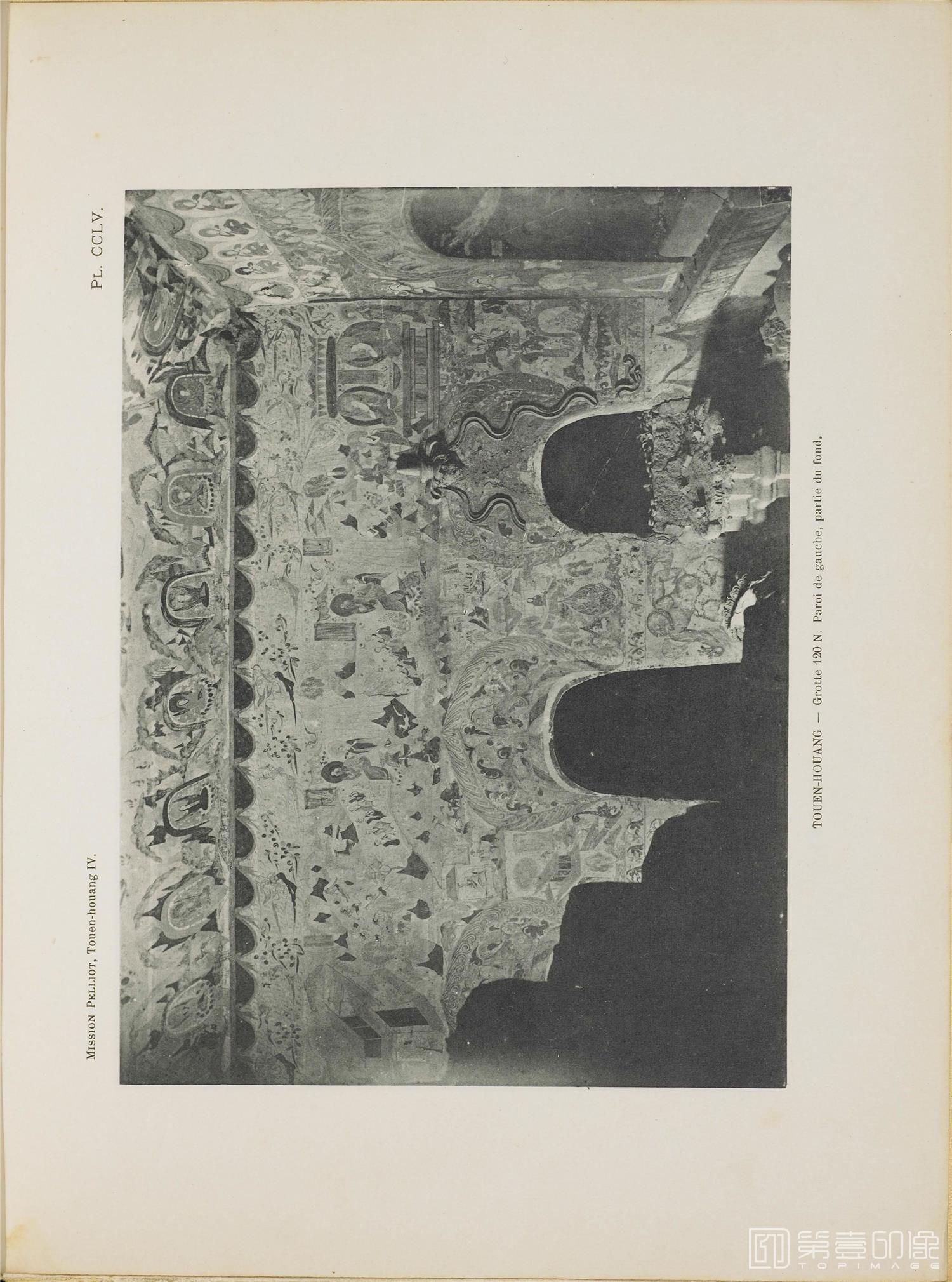 摄影-敦煌石窟.Les grottes de Touen-Houang.六册.伯希和著.By.Paul Pelliot.1920至1924年出版-306