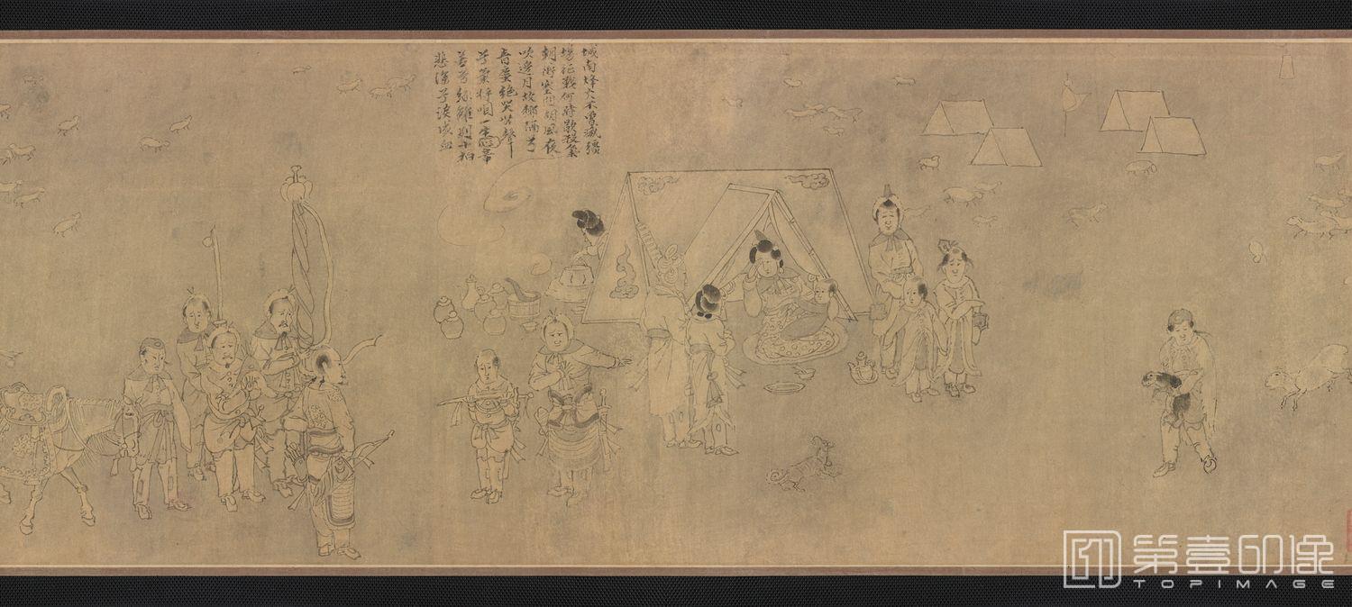 手绘-笳拍图全卷 (白描)-7 30.6×770