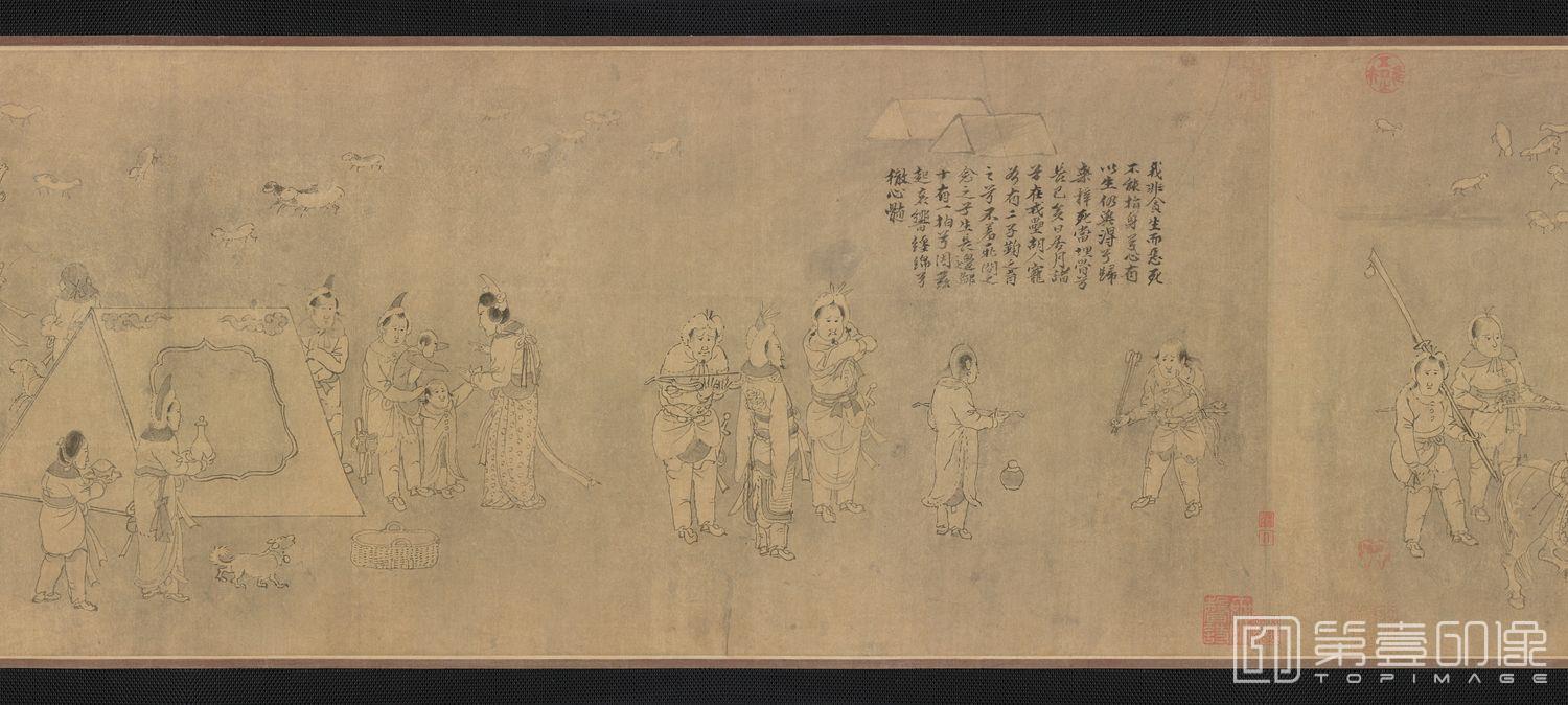 手绘-笳拍图全卷 (白描)-8 30.6×770