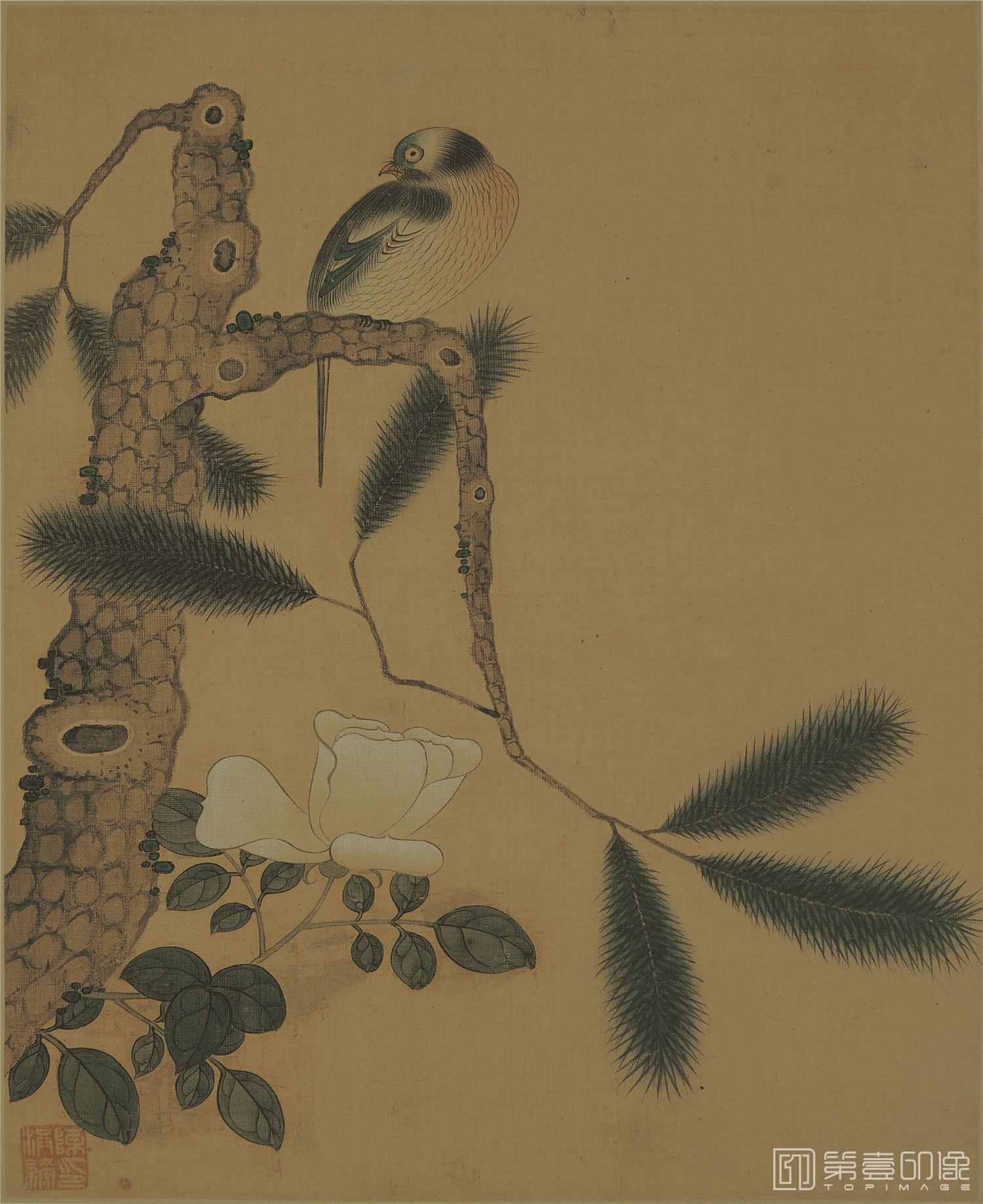 手绘-花鸟册 (唐云题)-007