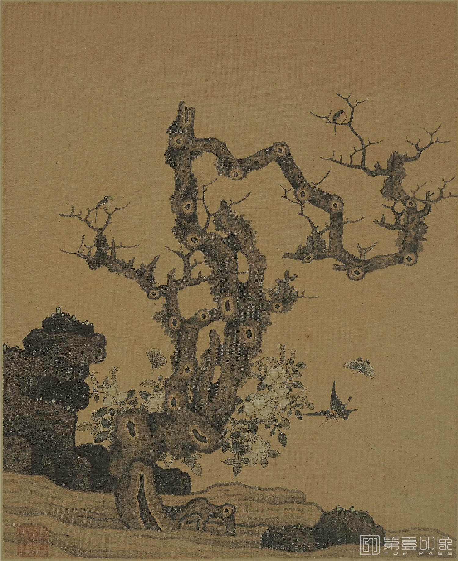 手绘-花鸟册 (唐云题)-008