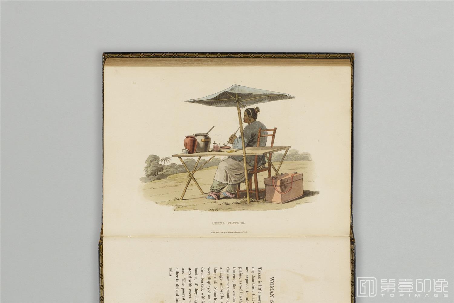 手绘-Picturesque representations of the dress and manners of the Chinese.中国衣冠风俗图解.By William Alexander.1814年-074