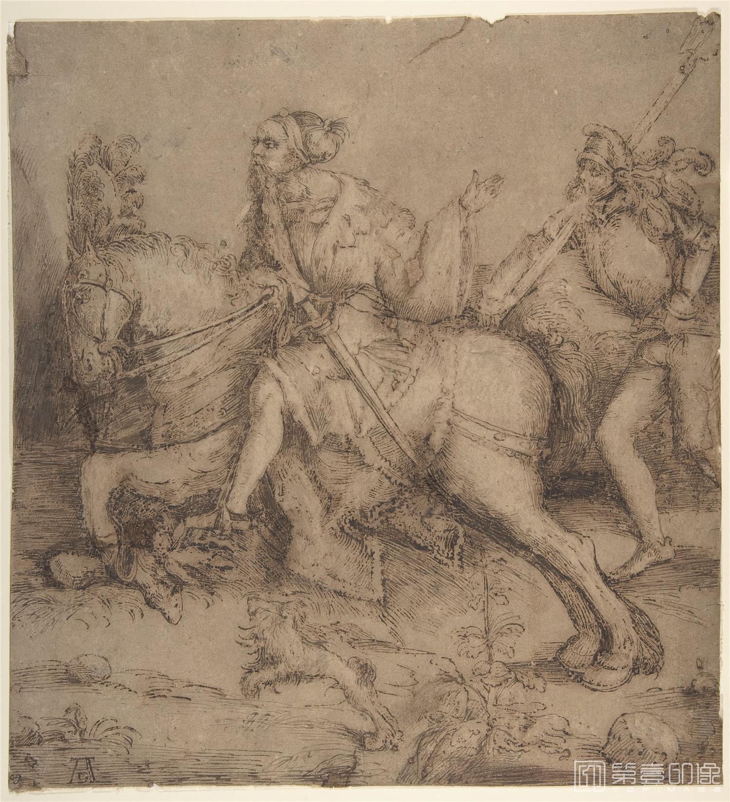 素描-阿尔布雷特·丢勒 Albrecht Dürer作品集-063