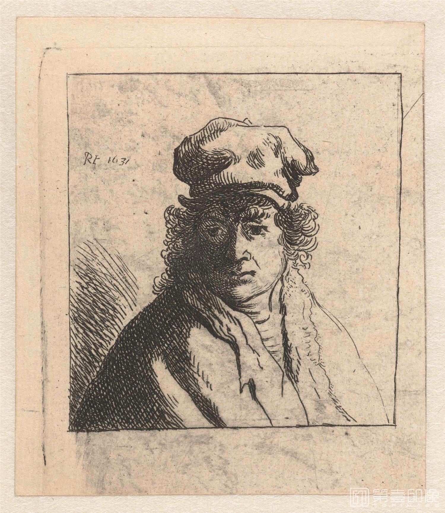 素描-伦勃朗·哈尔曼松·凡·莱因 Rembrandt Harmenszoon van Rijn作品集-317