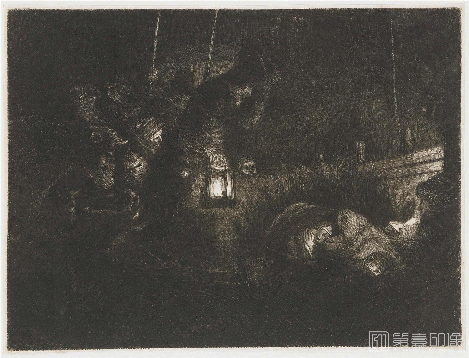 素描-伦勃朗·哈尔曼松·凡·莱因 Rembrandt Harmenszoon van Rijn作品集-364