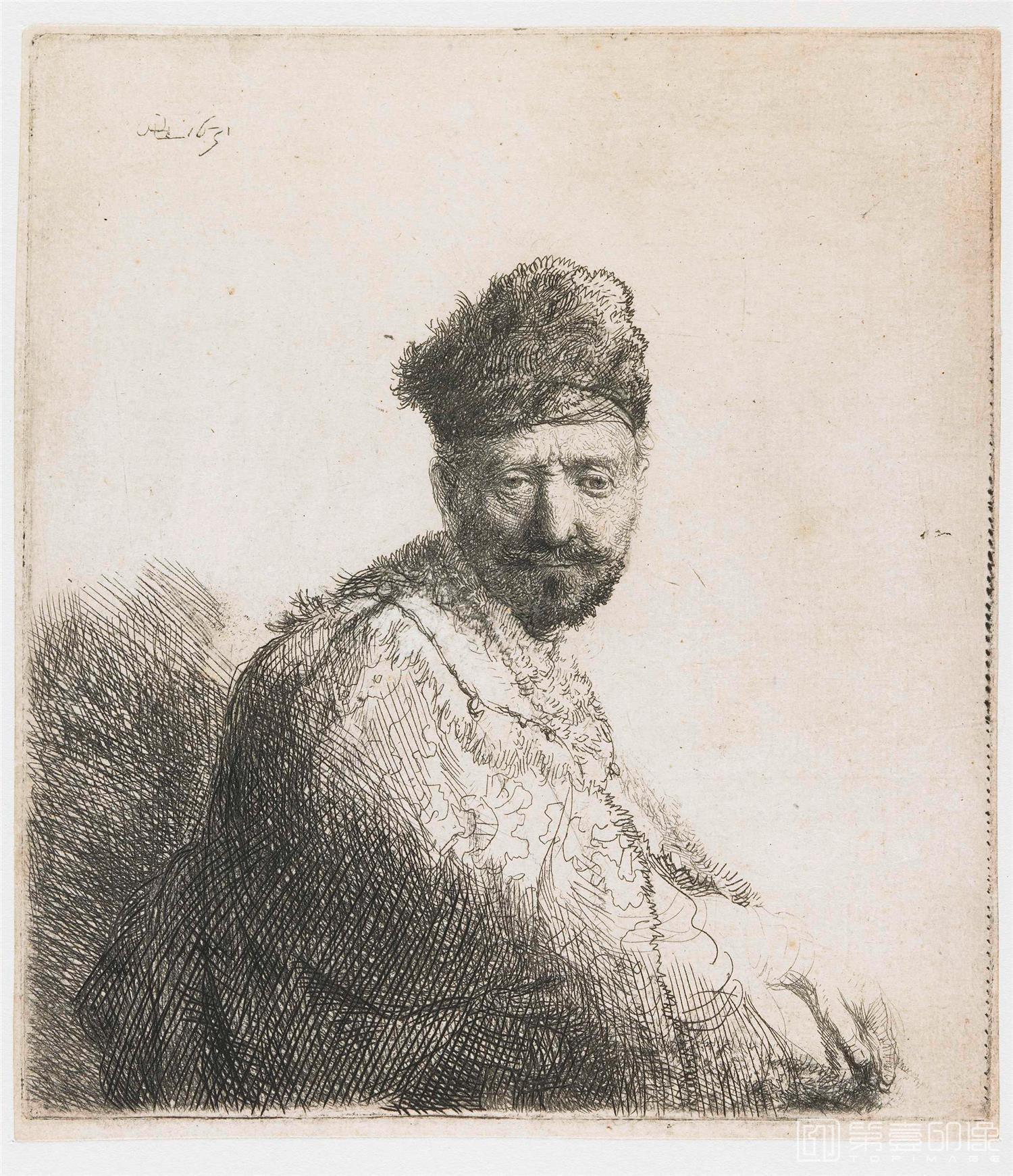 素描-伦勃朗·哈尔曼松·凡·莱因 Rembrandt Harmenszoon van Rijn作品集-432