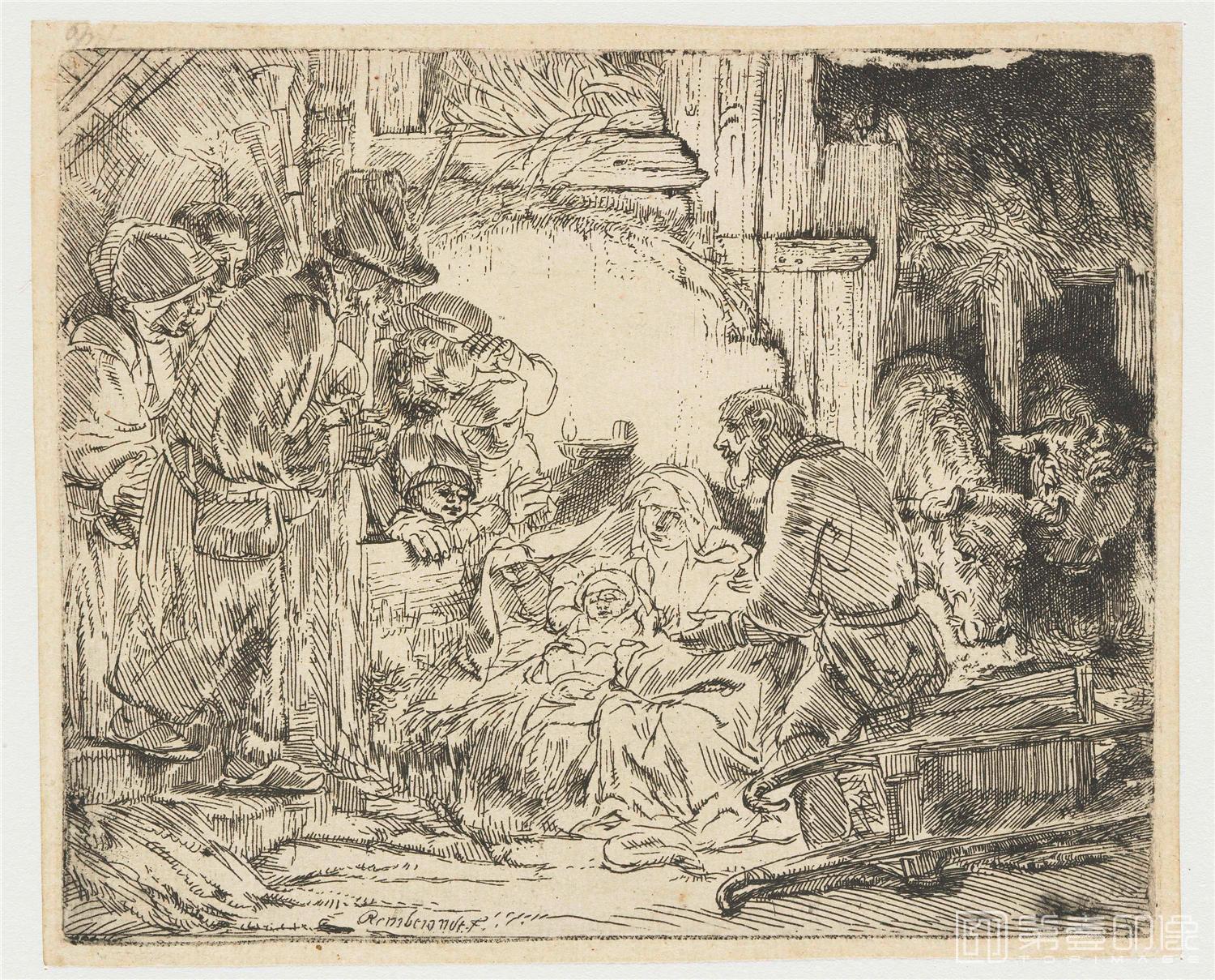 速写-伦勃朗·哈尔曼松·凡·莱因 Rembrandt Harmenszoon van Rijn作品集-480