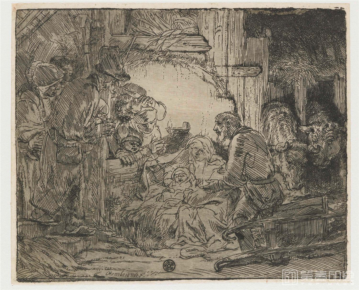 速写-伦勃朗·哈尔曼松·凡·莱因 Rembrandt Harmenszoon van Rijn作品集-481