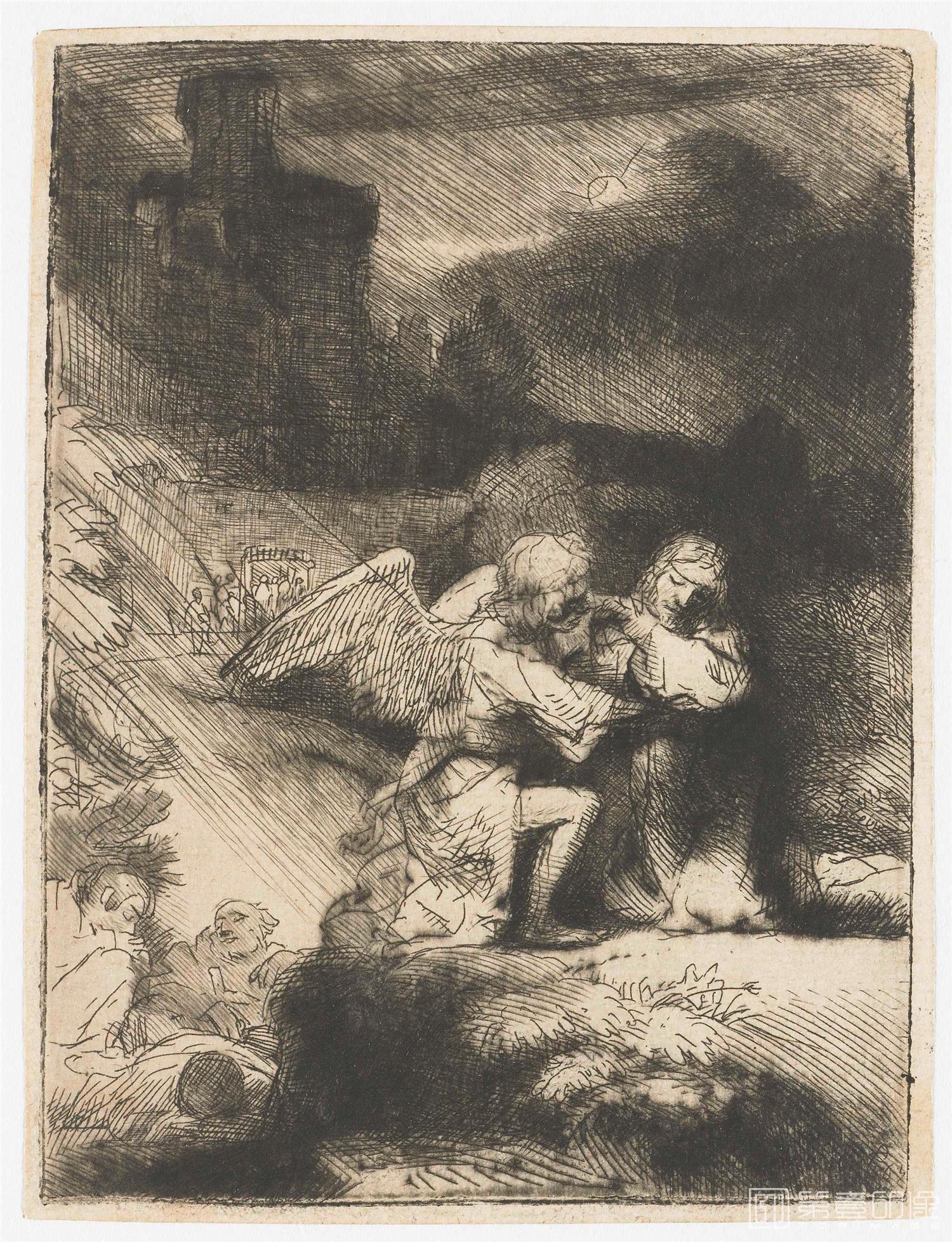 素描-伦勃朗·哈尔曼松·凡·莱因 Rembrandt Harmenszoon van Rijn作品集-490