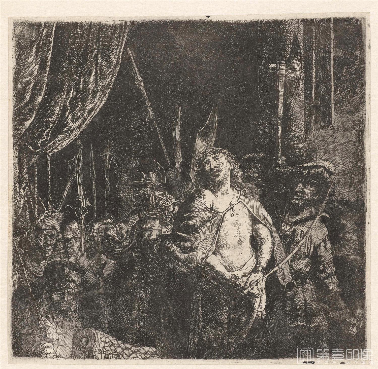 素描-伦勃朗·哈尔曼松·凡·莱因 Rembrandt Harmenszoon van Rijn作品集-579