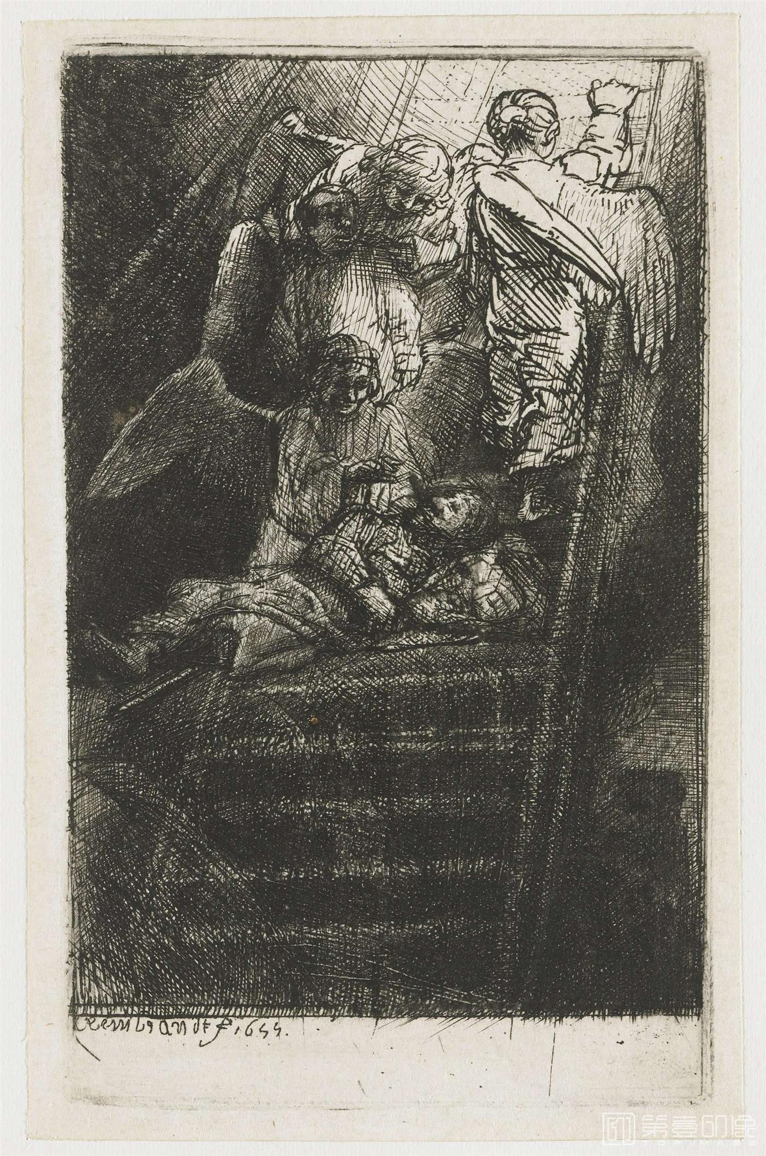 速写-伦勃朗·哈尔曼松·凡·莱因 Rembrandt Harmenszoon van Rijn作品集-680