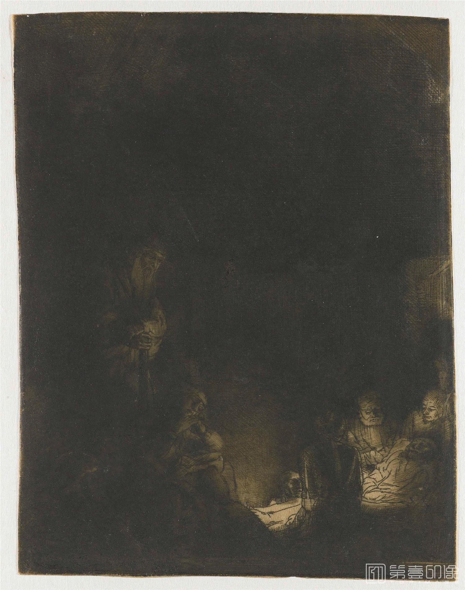 素描-伦勃朗·哈尔曼松·凡·莱因 Rembrandt Harmenszoon van Rijn作品集-728