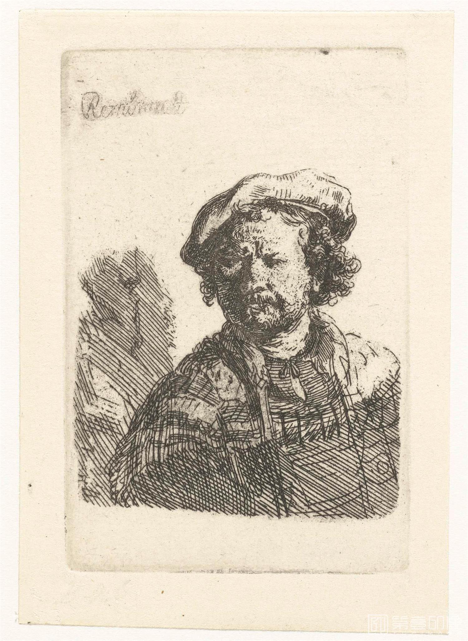 素描-伦勃朗·哈尔曼松·凡·莱因 Rembrandt Harmenszoon van Rijn作品集-795