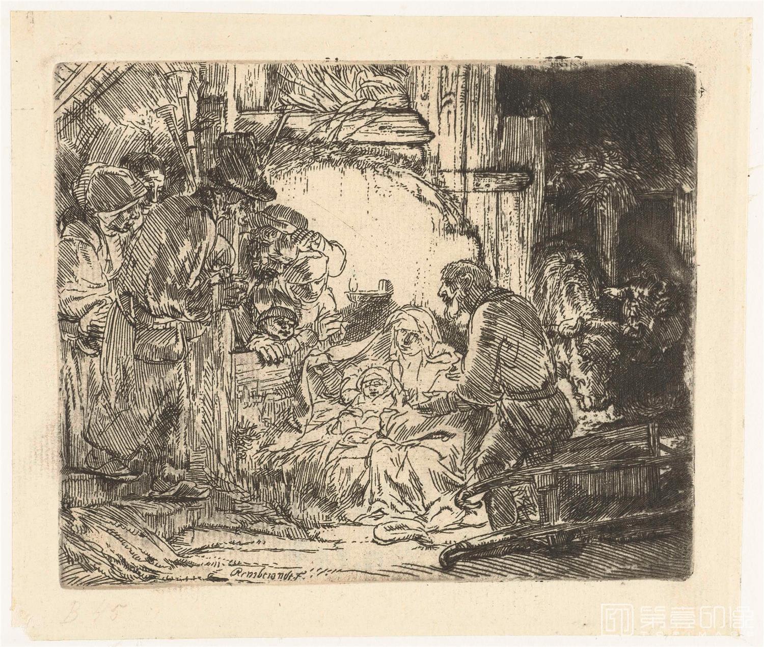 速写-伦勃朗·哈尔曼松·凡·莱因 Rembrandt Harmenszoon van Rijn作品集-800