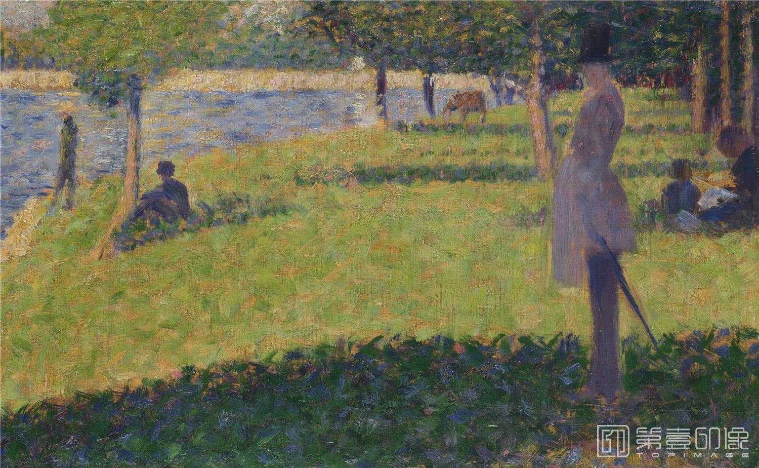 油画-乔治·修拉 Georges Seurat作品集-03