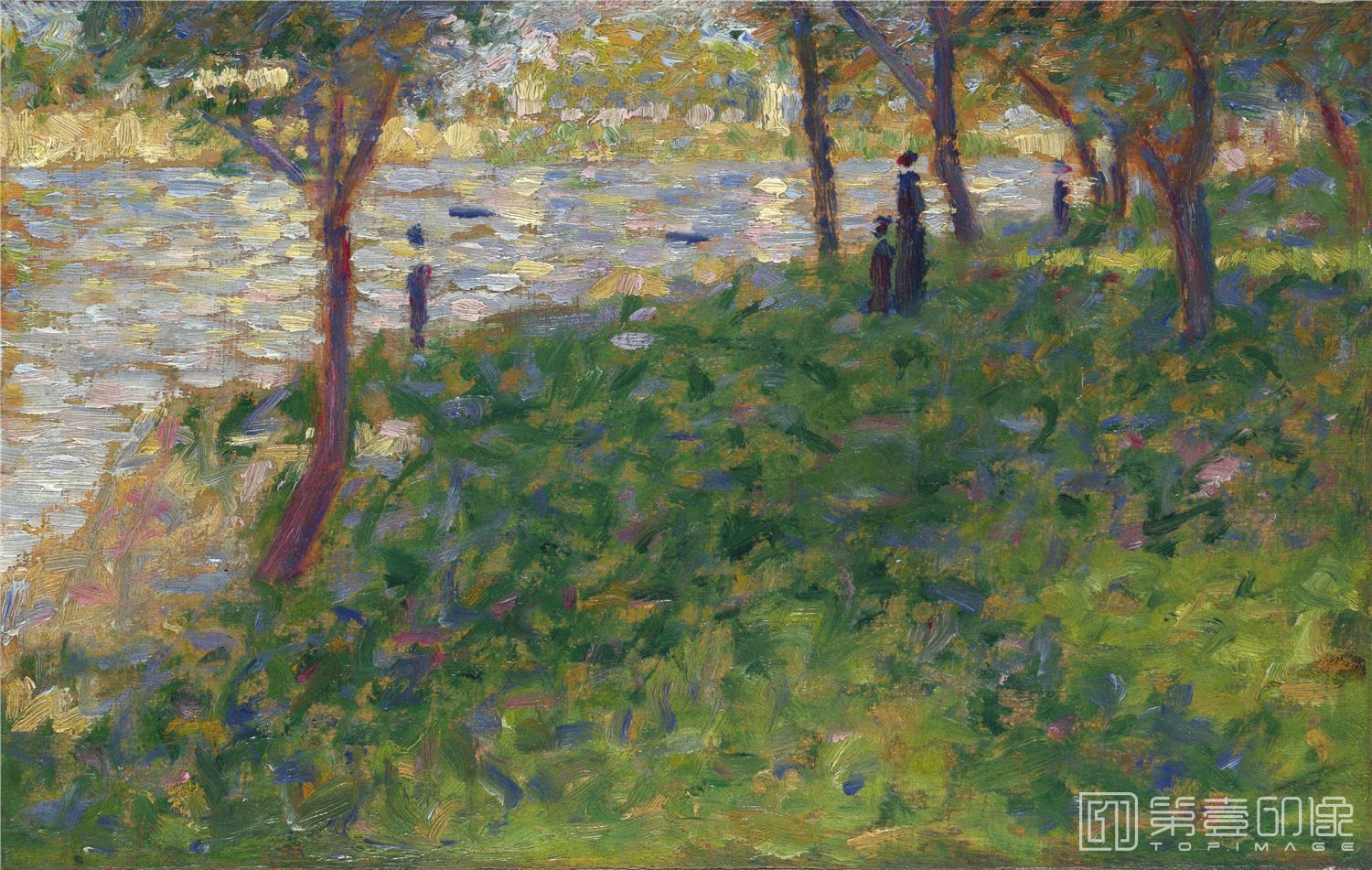 油画-乔治·修拉 Georges Seurat作品集-05