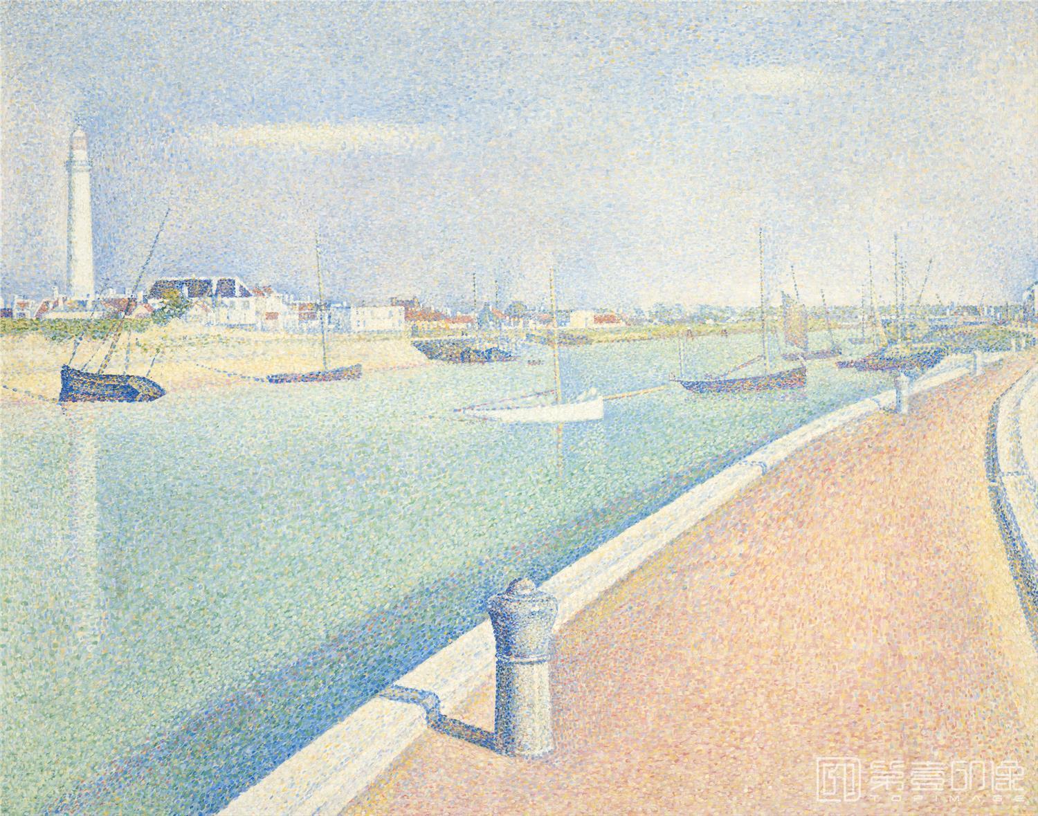 油画-乔治·修拉 Georges Seurat作品集-15