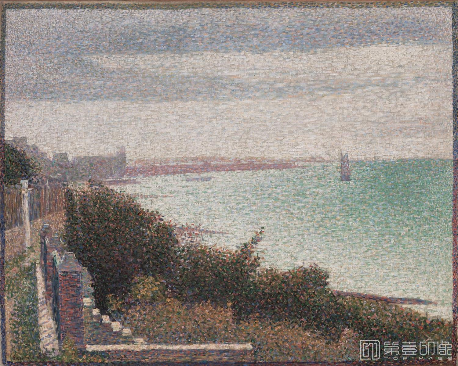 油画-乔治·修拉 Georges Seurat作品集-20