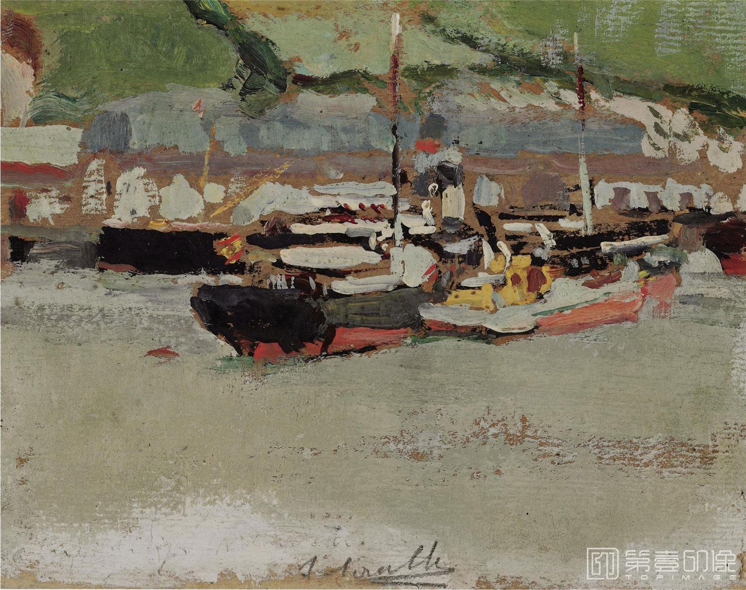 油画-华金·索罗拉亚·巴斯蒂达 Joaquín Sorolla yBastida-006