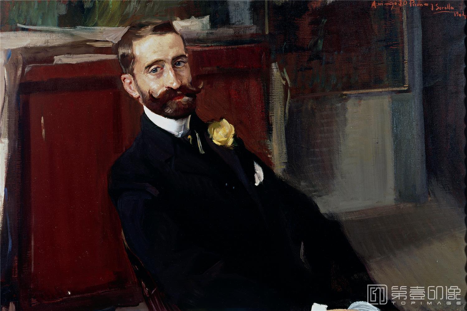 油画-华金·索罗拉亚·巴斯蒂达 Joaquín Sorolla yBastida-054