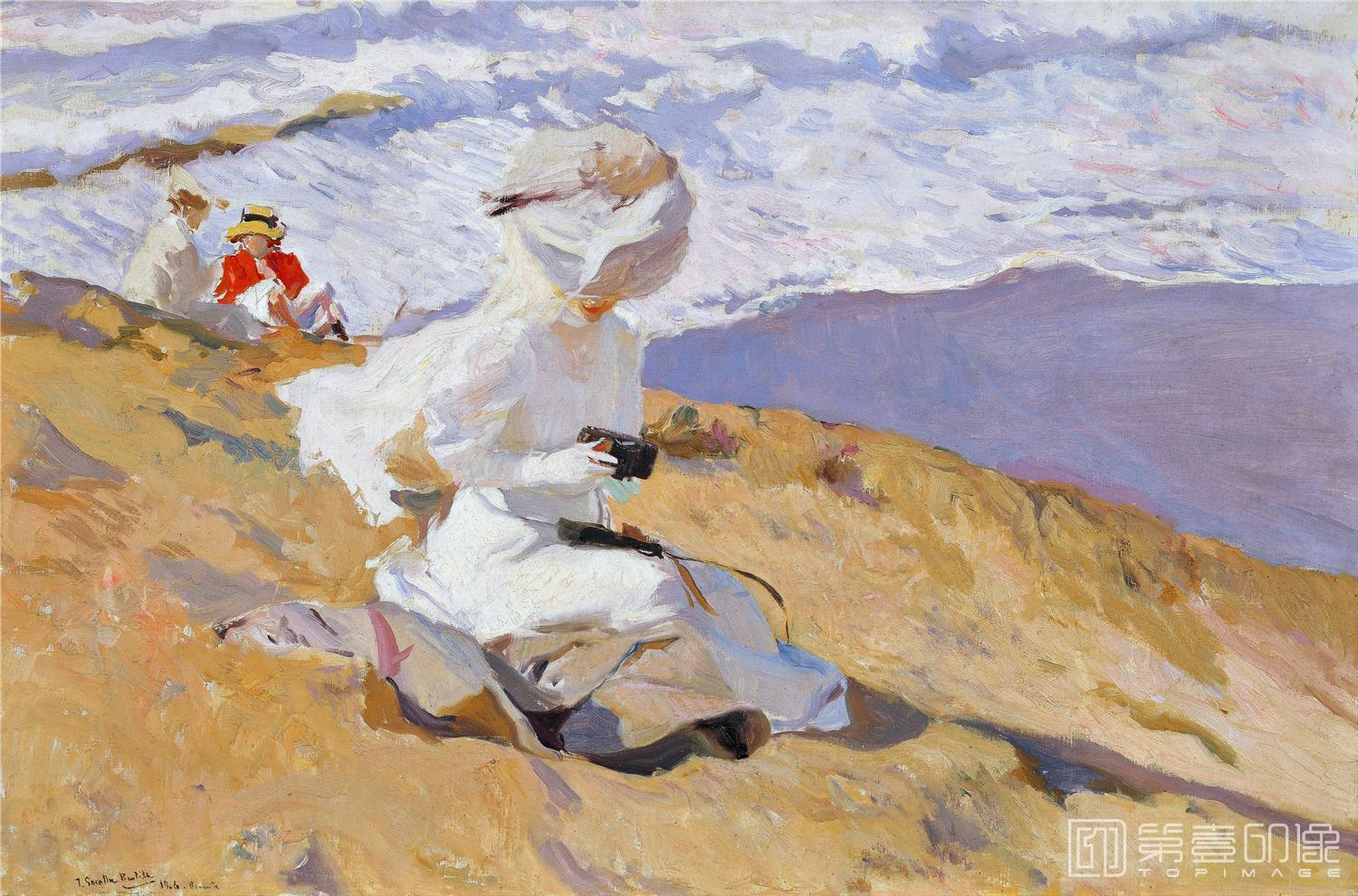 油画-华金·索罗拉亚·巴斯蒂达 Joaquín Sorolla yBastida-057