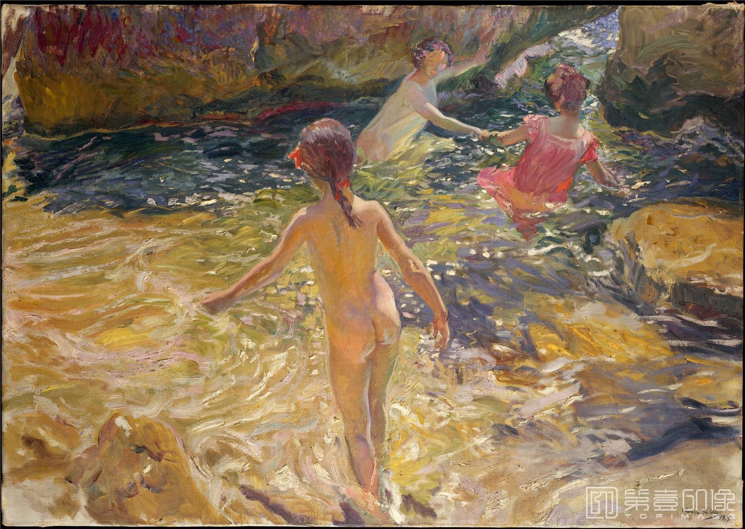 油画-华金·索罗拉亚·巴斯蒂达 Joaquín Sorolla yBastida-060