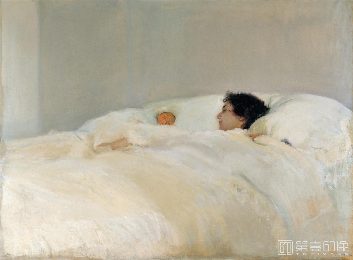 油画-华金·索罗拉亚·巴斯蒂达 Joaquín Sorolla yBastida-070