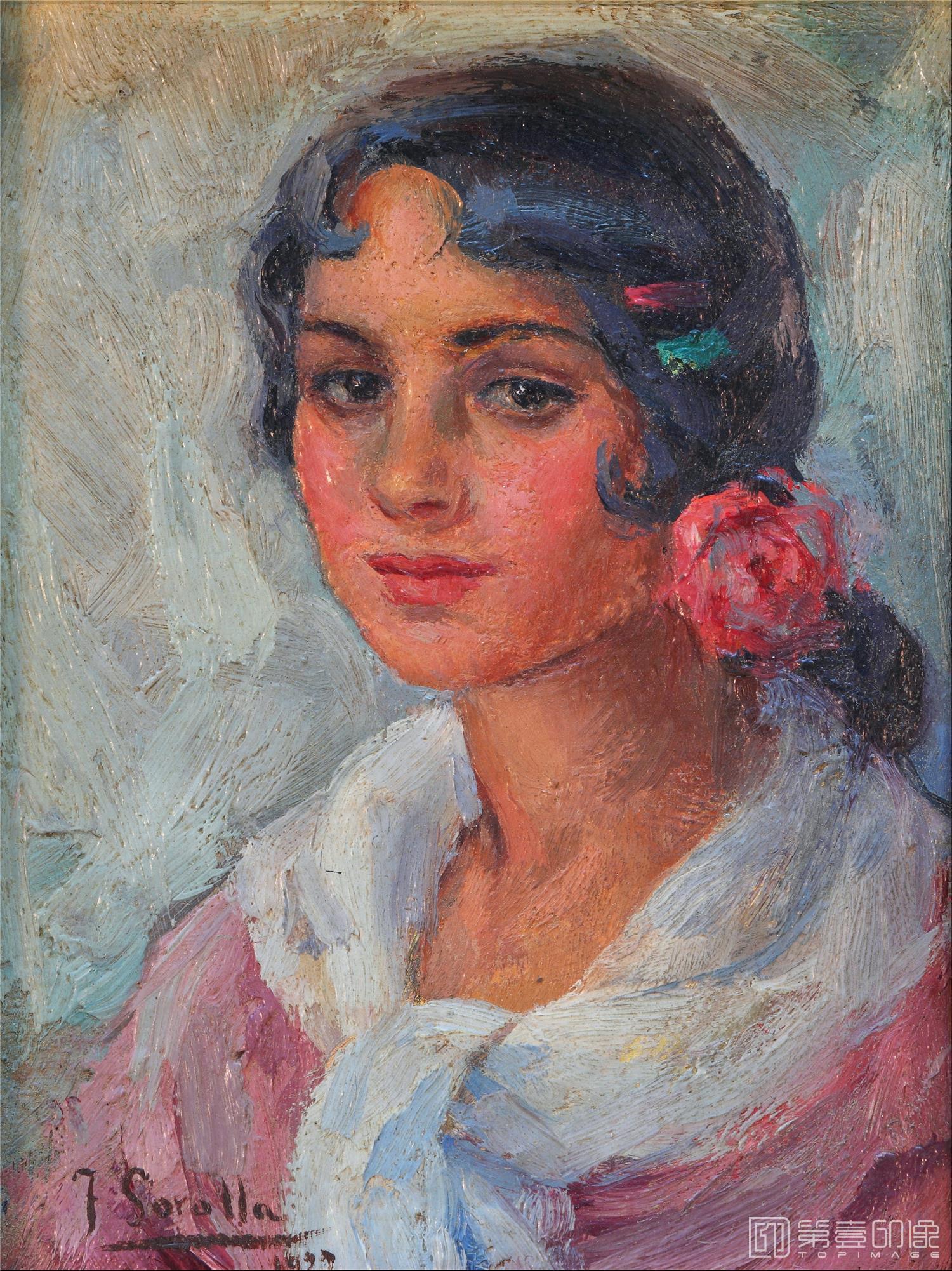 油画-华金·索罗拉亚·巴斯蒂达 Joaquín Sorolla yBastida-075