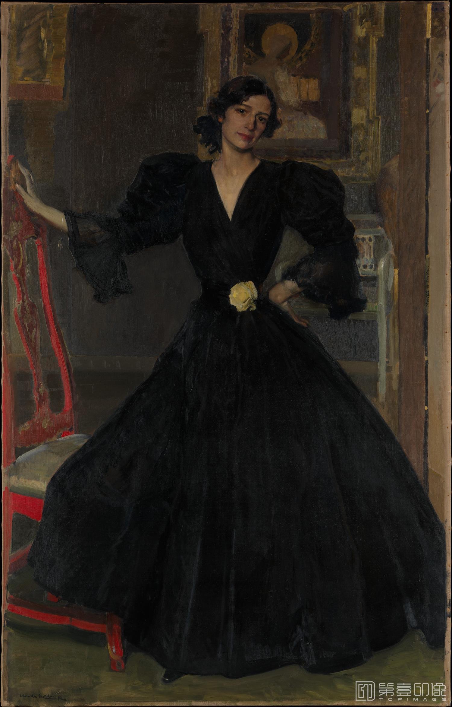 油画-华金·索罗拉亚·巴斯蒂达 Joaquín Sorolla yBastida-080
