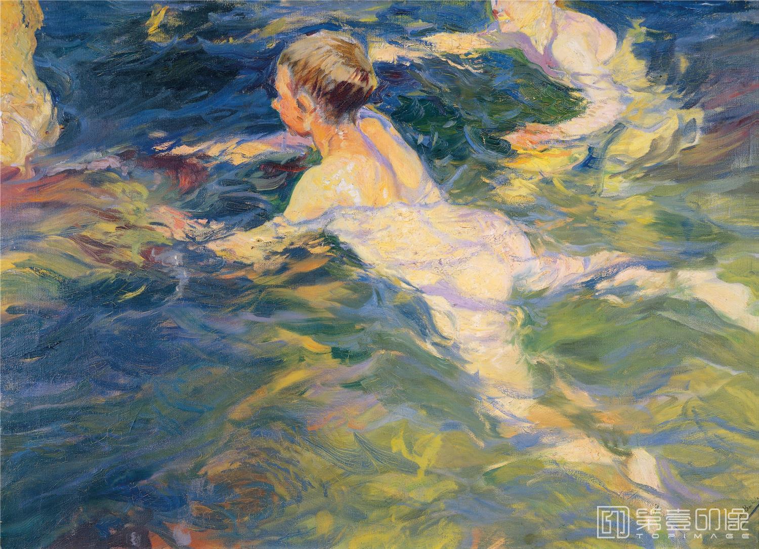 油画-华金·索罗拉亚·巴斯蒂达 Joaquín Sorolla yBastida-082