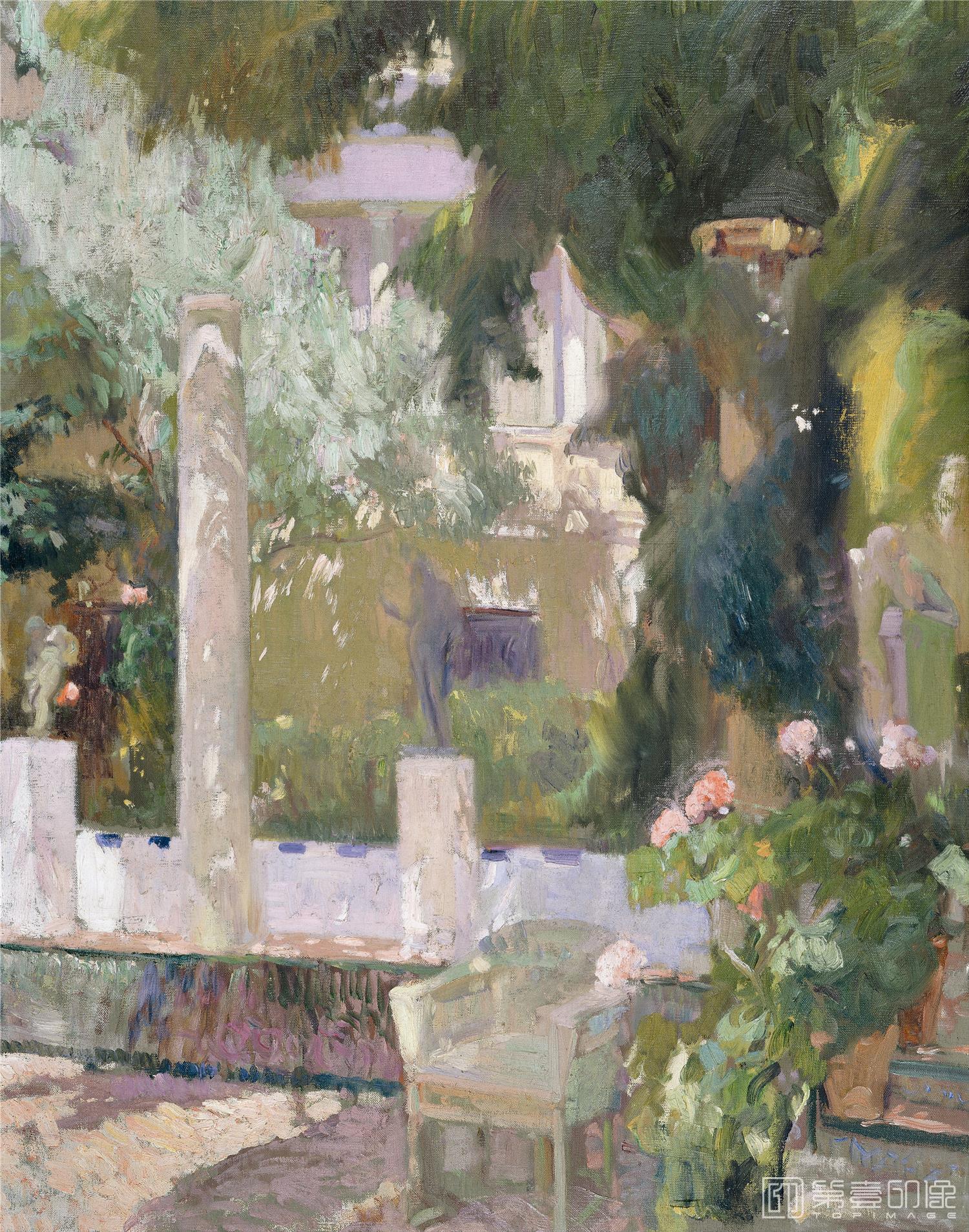 油画-华金·索罗拉亚·巴斯蒂达 Joaquín Sorolla yBastida-083