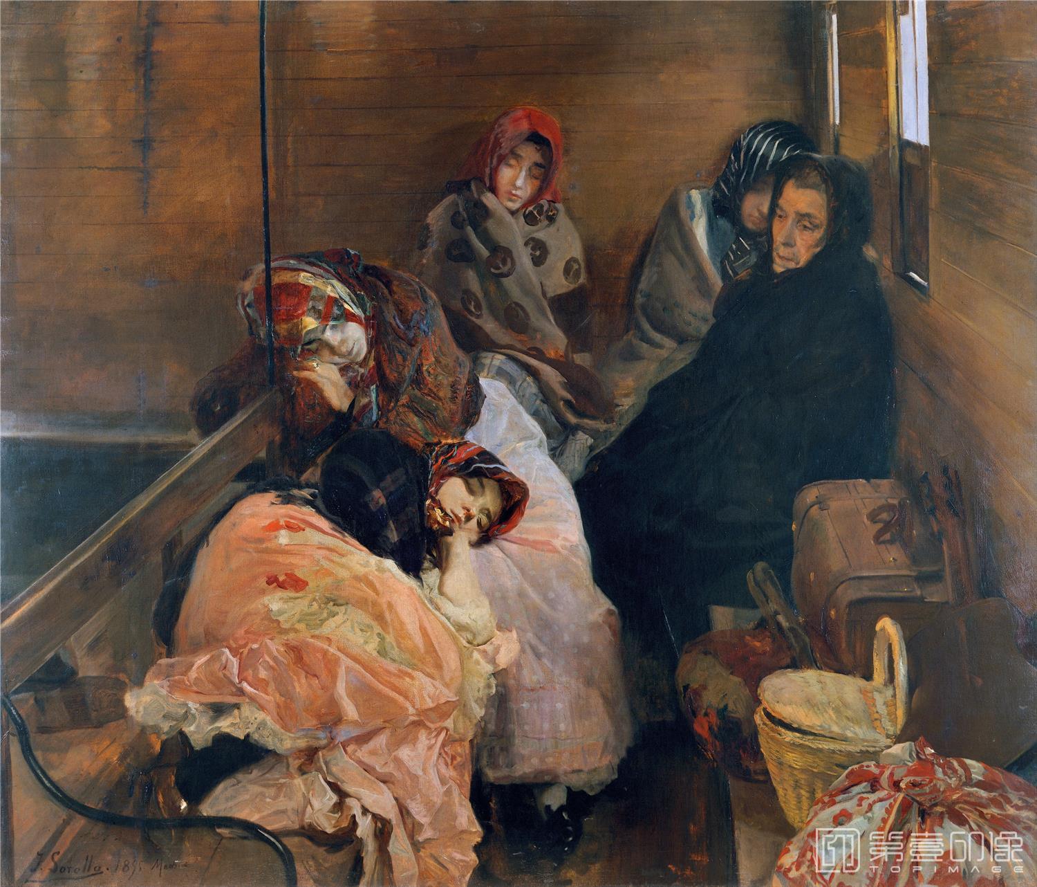 油画-华金·索罗拉亚·巴斯蒂达 Joaquín Sorolla yBastida-090