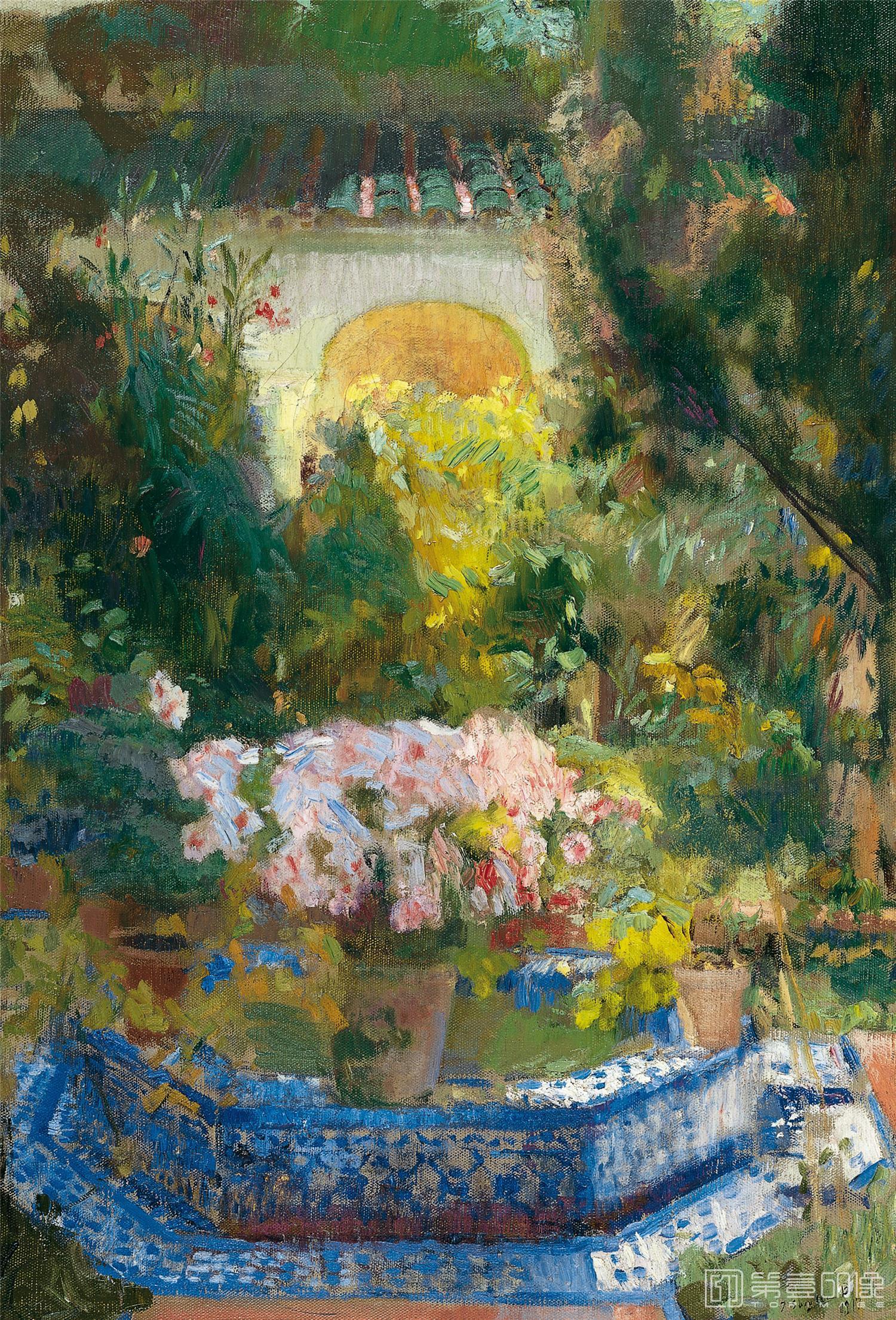 油画-华金·索罗拉亚·巴斯蒂达 Joaquín Sorolla yBastida-093