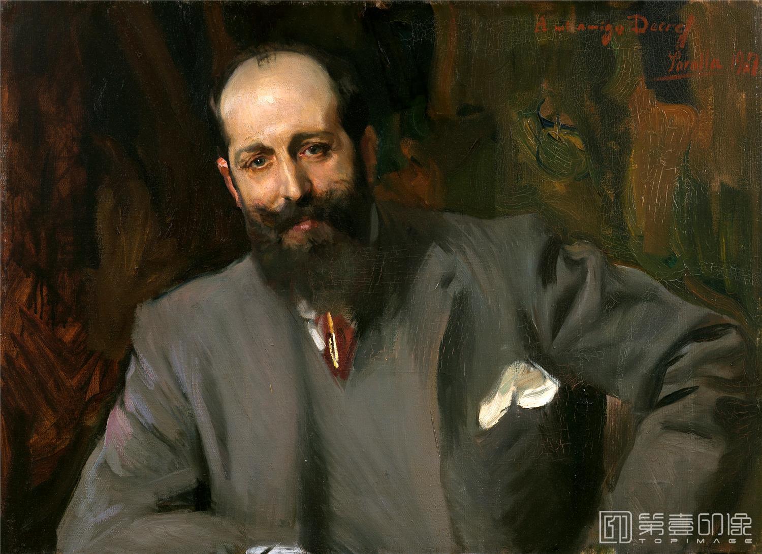 油画-华金·索罗拉亚·巴斯蒂达 Joaquín Sorolla yBastida-102