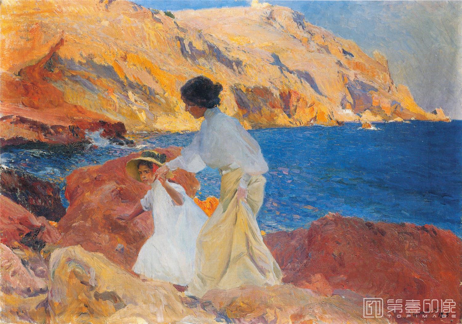 油画-华金·索罗拉亚·巴斯蒂达 Joaquín Sorolla yBastida-113