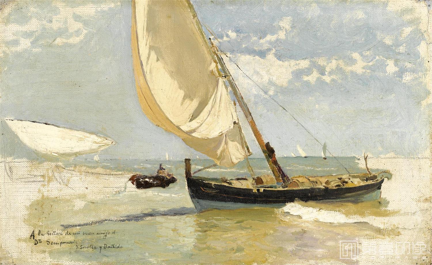 油画-华金·索罗拉亚·巴斯蒂达 Joaquín Sorolla yBastida-119