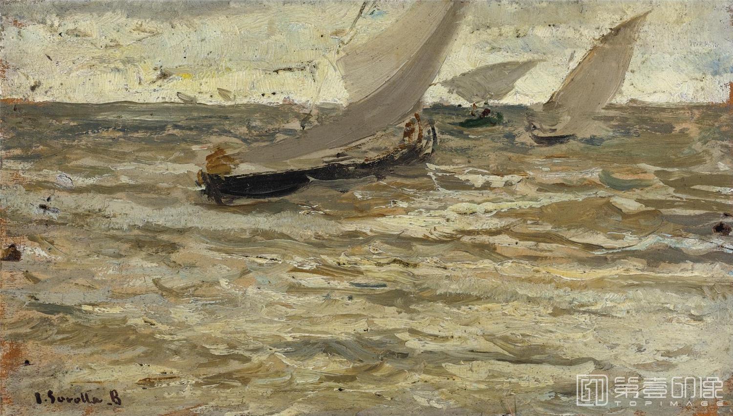 油画-华金·索罗拉亚·巴斯蒂达 Joaquín Sorolla yBastida-121