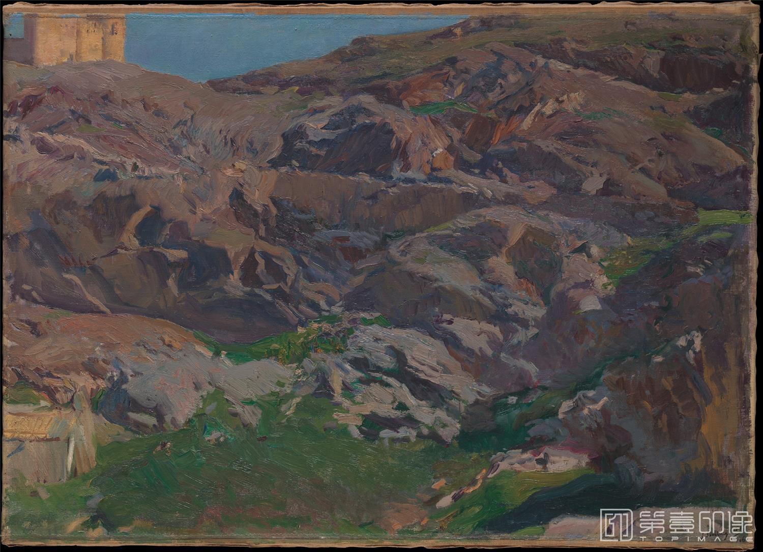 油画-华金·索罗拉亚·巴斯蒂达 Joaquín Sorolla yBastida-126