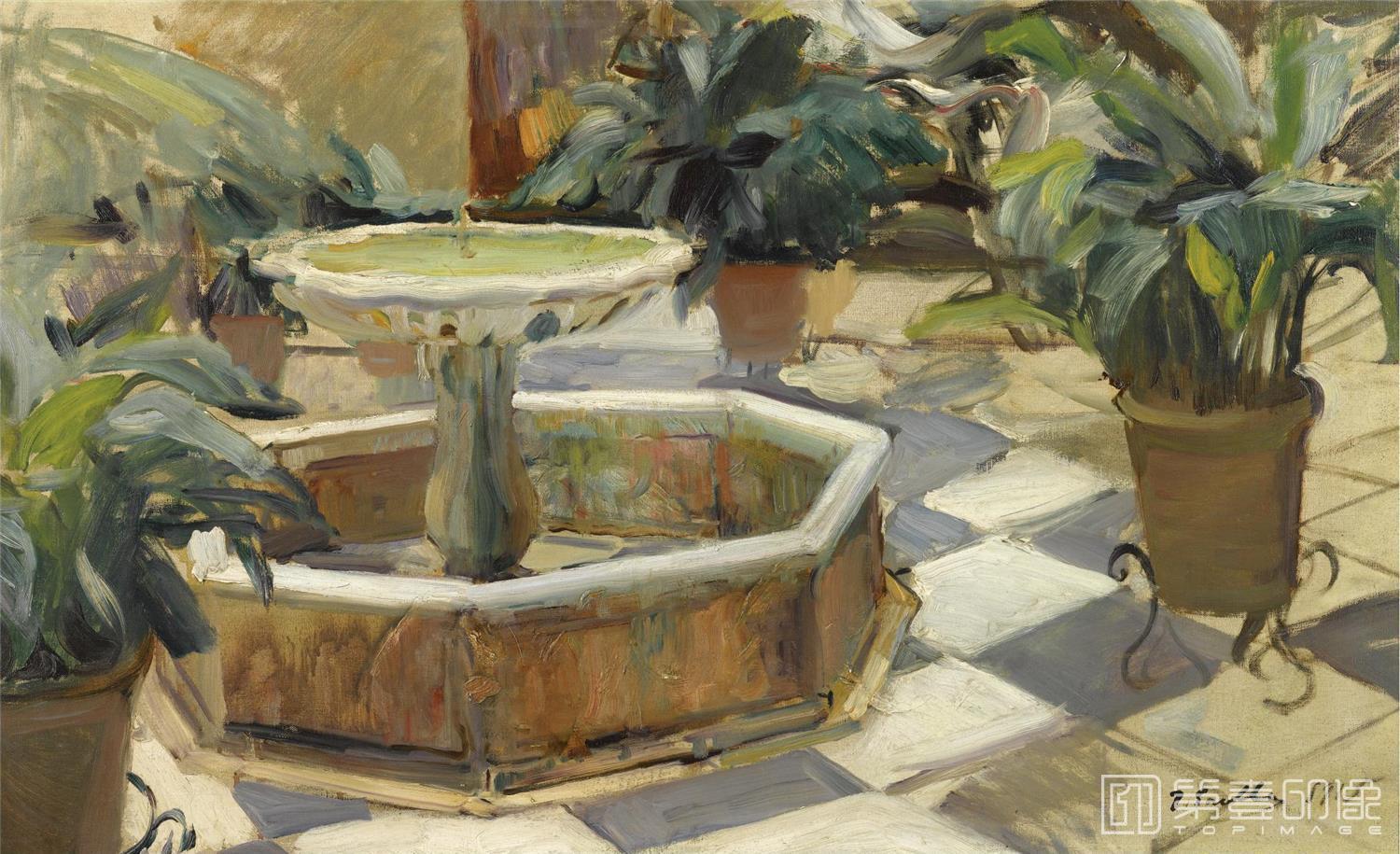 油画-华金·索罗拉亚·巴斯蒂达 Joaquín Sorolla yBastida-130