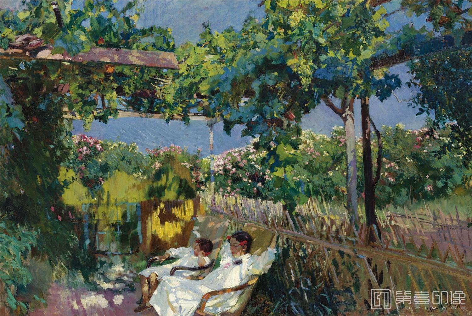 油画-华金·索罗拉亚·巴斯蒂达 Joaquín Sorolla yBastida-131