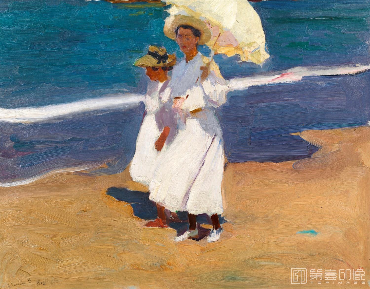 油画-华金·索罗拉亚·巴斯蒂达 Joaquín Sorolla yBastida-147