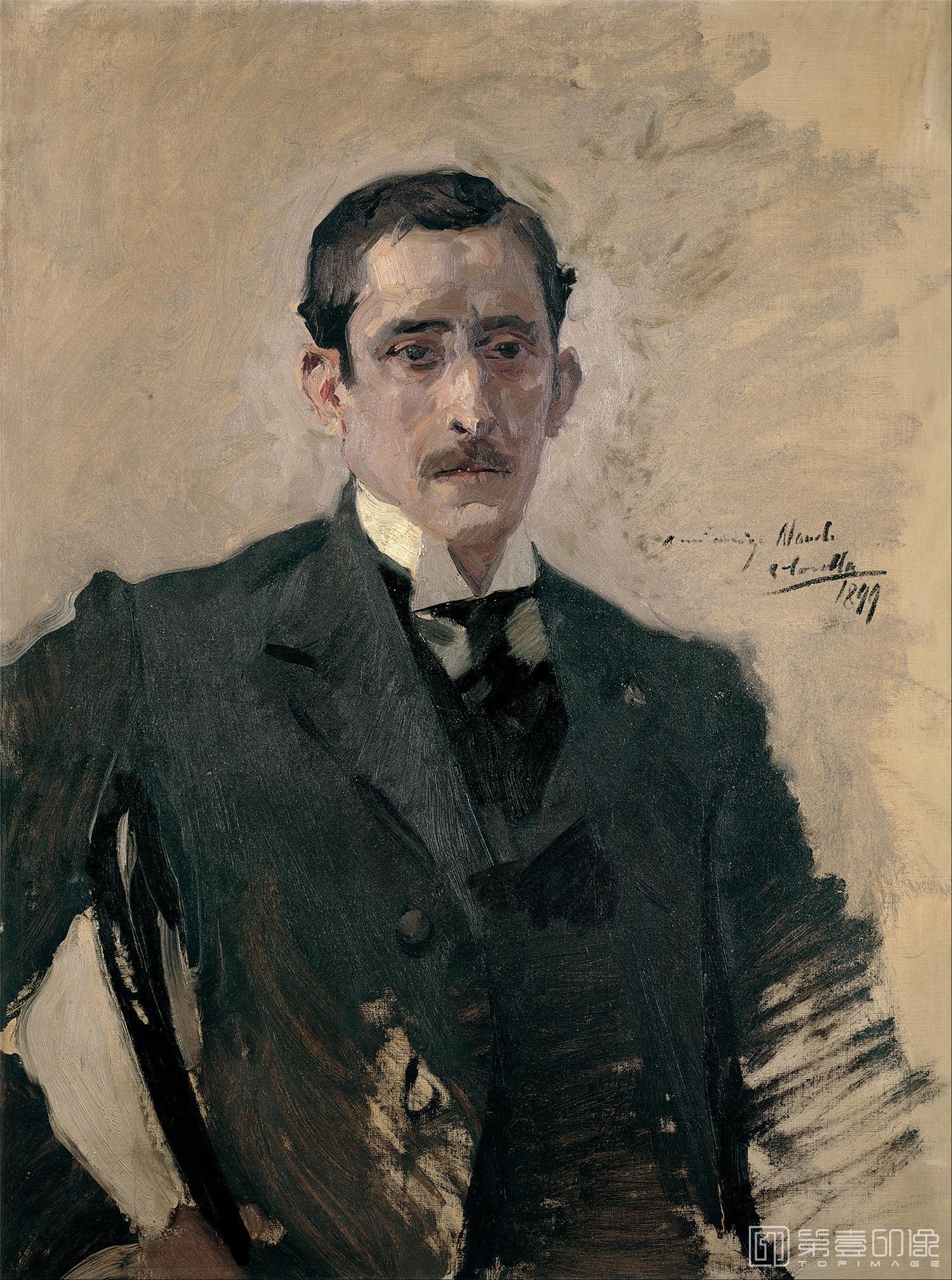 油画-华金·索罗拉亚·巴斯蒂达 Joaquín Sorolla yBastida-150