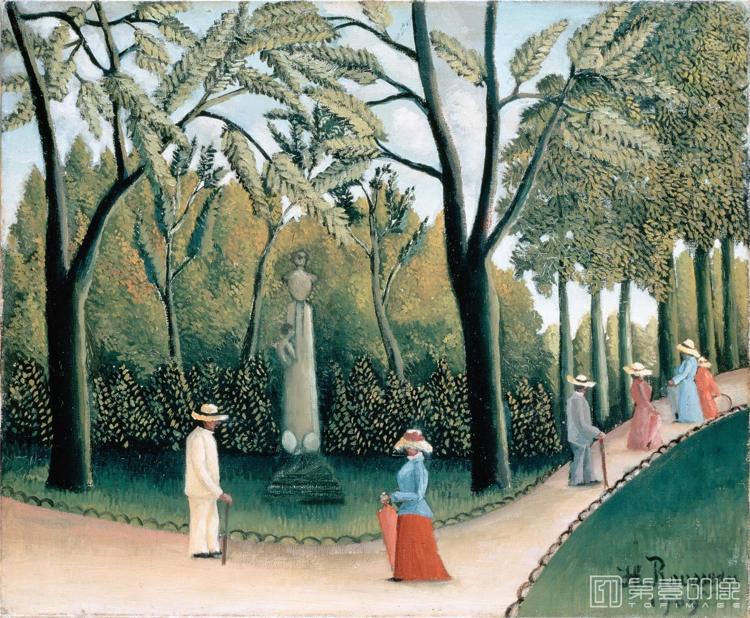 油画-亨利·朱利安·费利克斯·卢梭 Henri Julien Félix Rousseau作品集-12