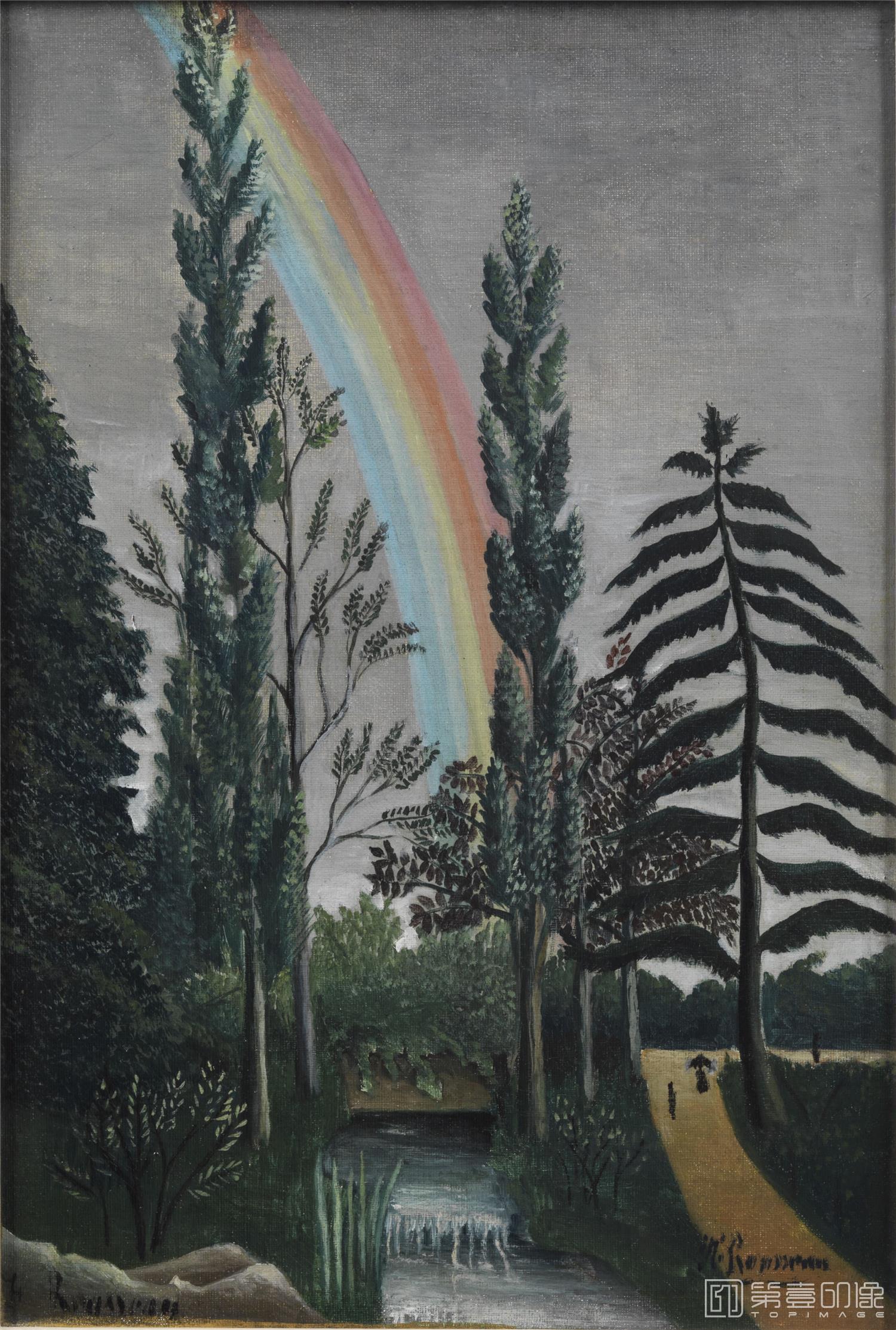 油画-亨利·朱利安·费利克斯·卢梭 Henri Julien Félix Rousseau作品集-14