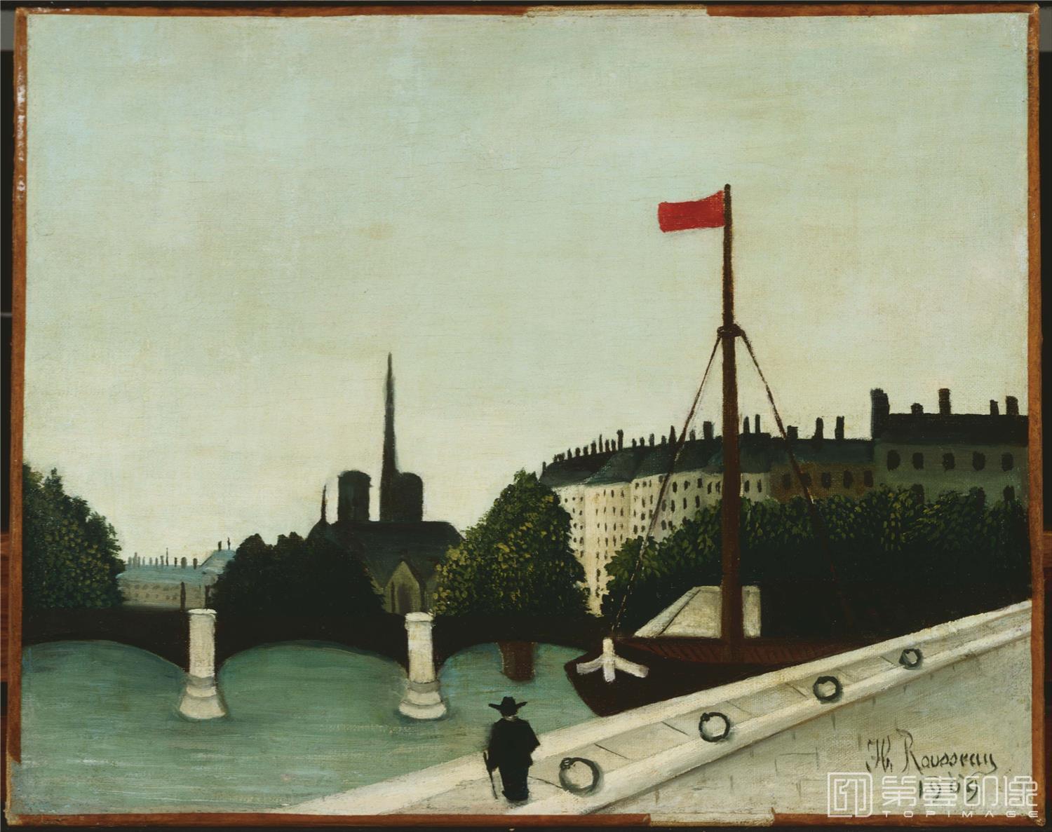 油画-亨利·朱利安·费利克斯·卢梭 Henri Julien Félix Rousseau作品集-16