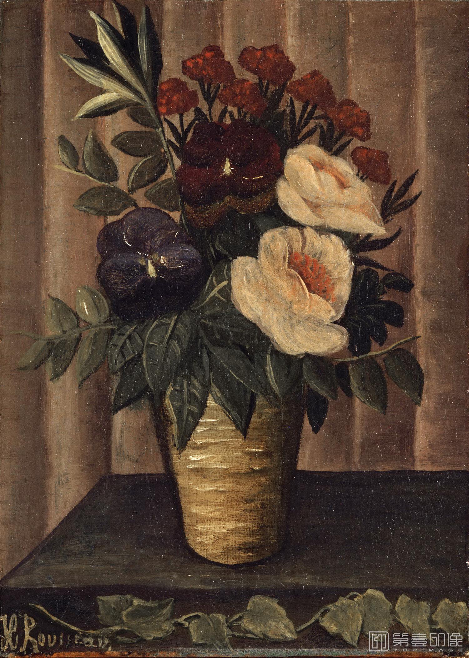 油画-亨利·朱利安·费利克斯·卢梭 Henri Julien Félix Rousseau作品集-19